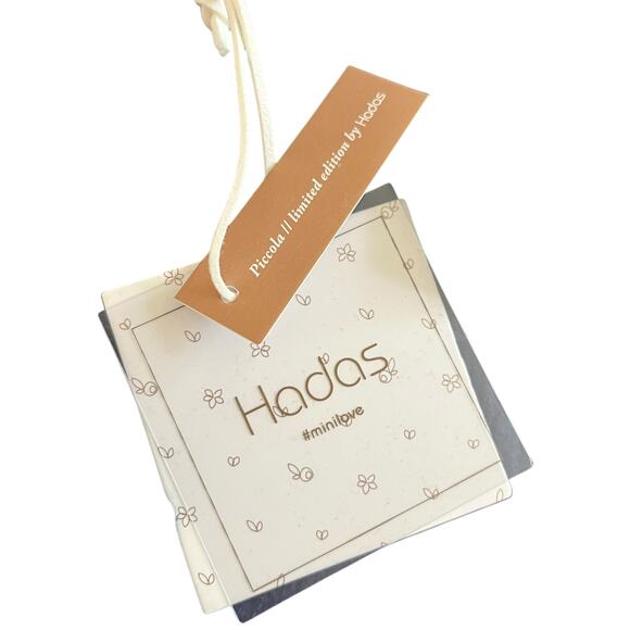 Hadas Girls Navy Ruffled Collar Cardigan Sweater - Size 4 - Picture 3 of 7